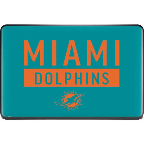 NFL Miami Dolphins Teal Performance Series Google Pixelbook Go Skin